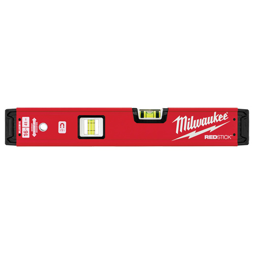 Niveau Redstick, Boîte, 1,33' lo, Acier, 2, Magn&eacute;tique Equipex