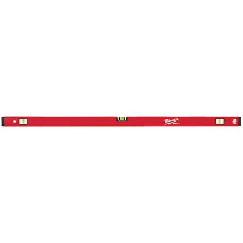 Redstick Compact Level, Box, 4' L, Steel, 3, Non-Magnetic Equipex