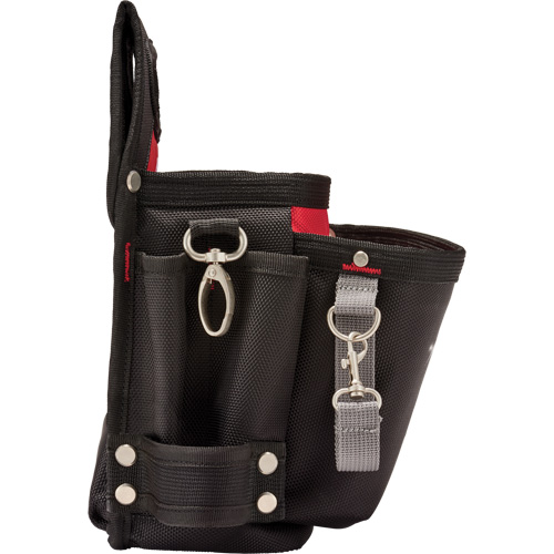 Electrician's Work Pouch, Nylon, 15 Pockets, Black Equipex