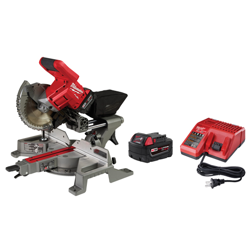 Ensemble de scie &agrave; onglet composite avec glissi&egrave;re &agrave; double biseau M18 Fuel Equipex