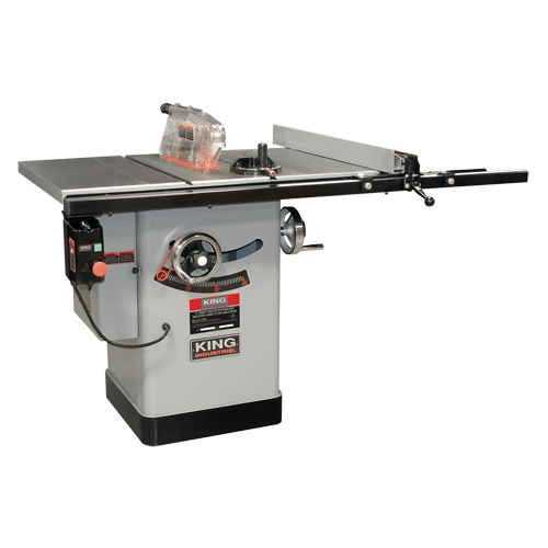 Banc de scie avec couteau fendeur, 230 V, 9,6 A, 3850 tr/min Equipex