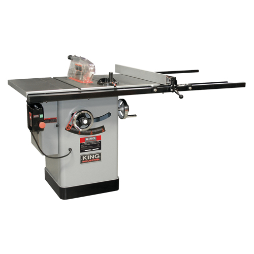 Banc de scie avec couteau fendeur, 230 V, 9,6 A, 3850 tr/min Equipex
