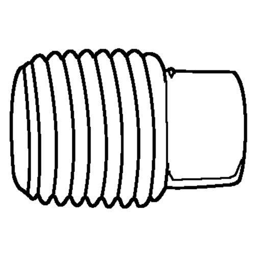 Pipe Plugs (Square Head), 1/8" Dia., Brass Equipex