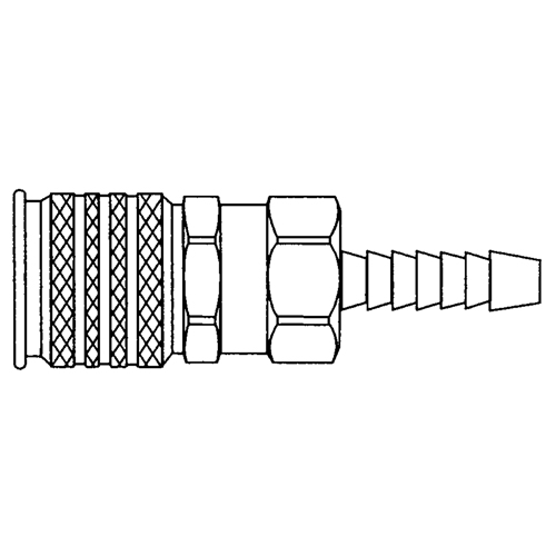 Uniquik Quick Coupler, Brass Equipex