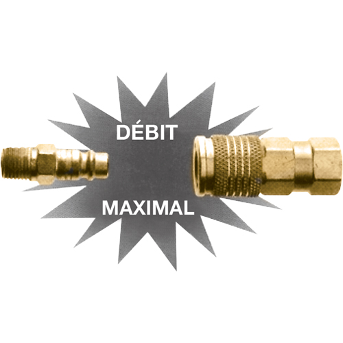 Abouts interchangeables Ultraflo, 1/4" Equipex