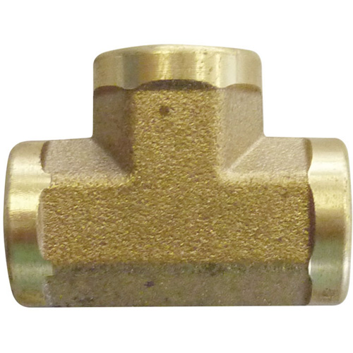 Raccord en T femelle, Laiton, 3/8" Equipex