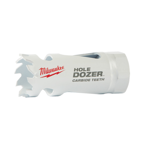 Scie avec dents au carbure Hole Dozer, 1", Profondeur de la coupe 1-3/5", Carbure Equipex