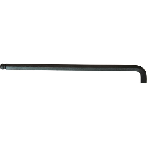 Cl&eacute; hexagonale &agrave; tige longue, embout Sph&eacute;rique, 5 mm x 119 mm lo, Forme en L Equipex