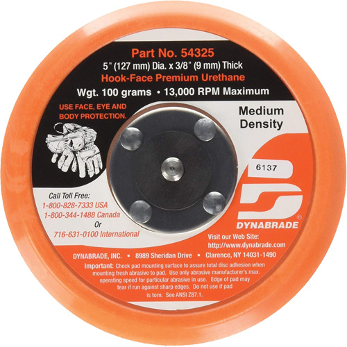 Non-Vacuum Backing Pad Equipex