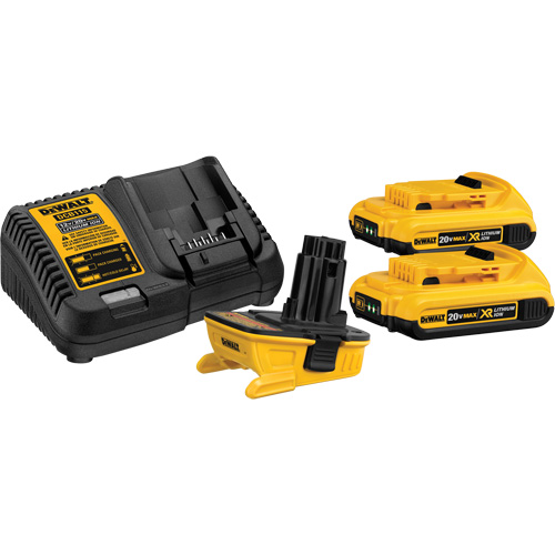 Trousse d'adaptateur pour blocs-piles, Lithium-ion, 20 V, 2,0 Ah Equipex