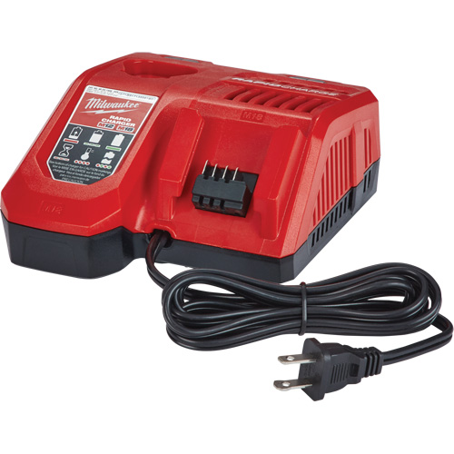 M18 & M12 Rapid Charger, 18 V, Lithium-Ion Equipex