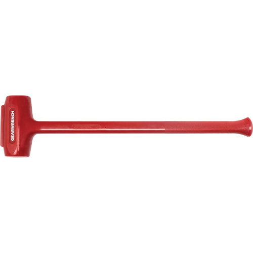 Sledge Head Dead Blow Hammer, 10.86 lbs., Smooth Grip, 30" L Equipex
