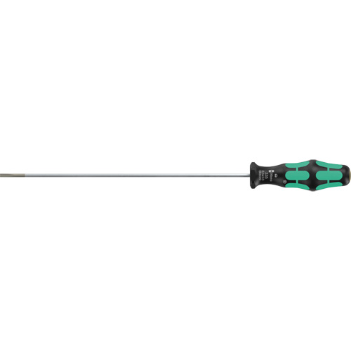 Tournevis &agrave; fente, Tige de 1/8", 8" lo, Prise en Coussin&eacute;e Equipex