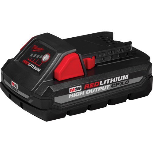 Bloc-pile M18 Redlithium High Output CP3.0, Lithium-ion, 18 V, 3,0 Ah Equipex