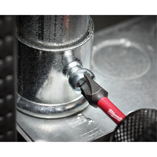 Shockwave Impact Power Bits, ECX, #1 Tip, 1/4" Drive Size, 2" Length Equipex