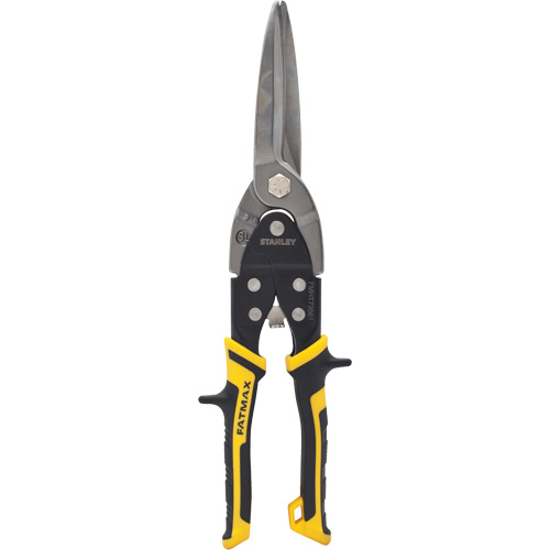 Fatmax&reg; Long Cut Snips, 3-9/50" Cut Length, Straight Cut Equipex