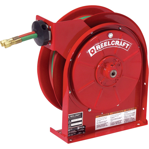 D&eacute;vidoir de tuyau &agrave; ressort pour soudage, Gaz de soudage, 1/4" x 25', Tuyau double, 200 psi Equipex
