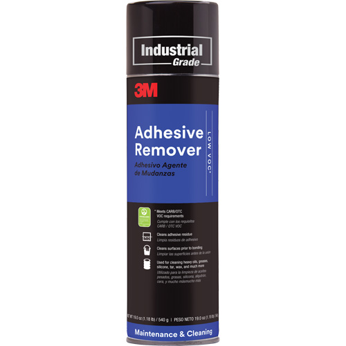 Dissolvant d'adh&eacute;sif &agrave; faible teneur en COV, 24 oz liq., Canette a&eacute;rosol Equipex