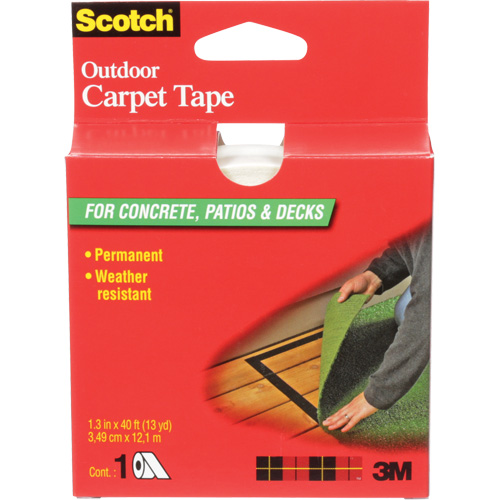Ruban pour tapis ext&eacute;rieurs Scotch, 35 mm (1-2/5") la x 12,2 m (40') lo Equipex