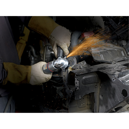 Meuleuse angulaire de s&eacute;rie Max, Roue 5"/4-1/2", Entr&eacute;e 1/4" NPT, 12 000 Tr/min Equipex