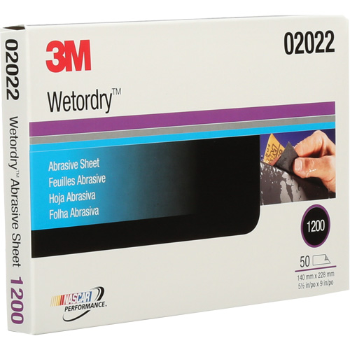 Wetordry 401Q Abrasive Sheet, 5-1/2" x 9", Fine Grit, Silicon Carbide Equipex
