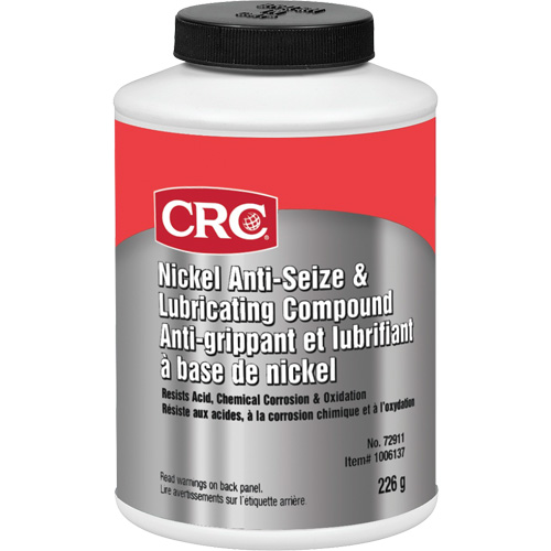 Compos&eacute; lubrifiant antigrippage au nickel, 226 g, 425°F (218°C) temp&eacute;rature efficace max. Equipex