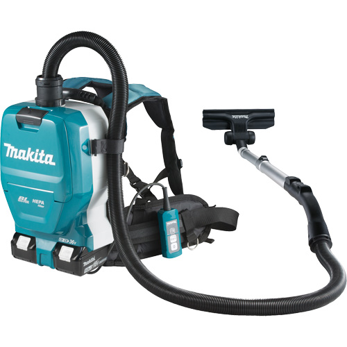 Brushless Backpack Vacuum, 0.5 US Gal. (1.9 Litres) Equipex