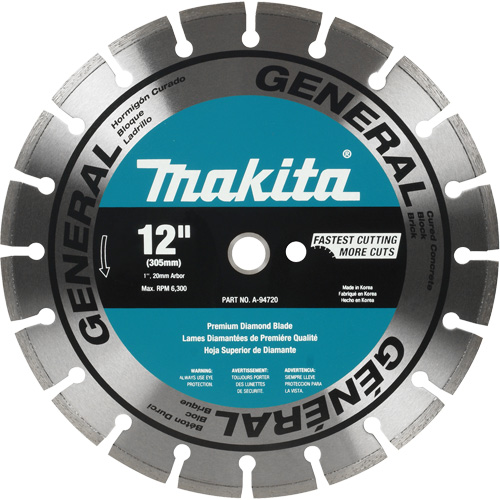 General Purpose Segmented Diamond Blade Equipex