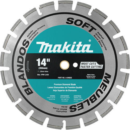 Soft Material Segmented Diamond Blade Equipex