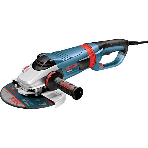 High Performance Large Angle Grinder, 9", 120 V, 15 A, 6500 RPM Equipex