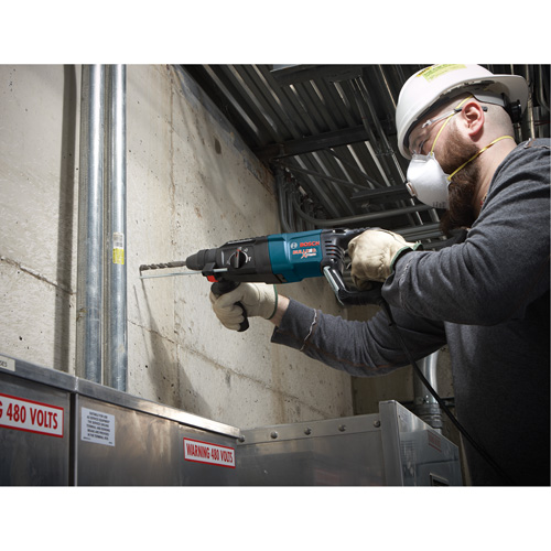 SDS-Plus&reg; Bulldog Xtreme Rotary Hammer, 3/16" - 5/8", 8 A, 0-5800 BPM, 0-1300 RPM, 2.0 ft.-lbs. Equipex
