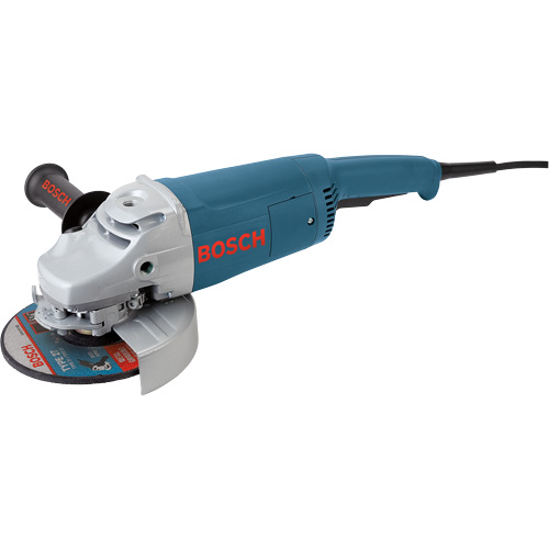 Grande meule angulaire avec poign&eacute;e &agrave; queue, 7", 120 V, 15 A, 6500 Tr/min Equipex