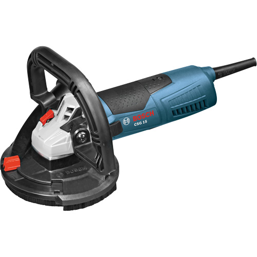 Concrete Surfacing Grinder with Dust-Collecting Shroud Equipex