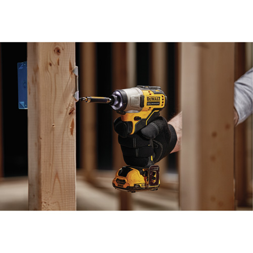 Xtreme Brushless Impact Driver Kit, 1/4", 1450 in-lbs Max. Torque, 12 V, Lithium-Ion Equipex