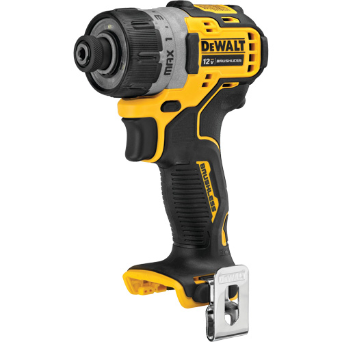 Tournevis &agrave; moteur sans balai Xtreme (outil seulement), 1/4", 12 V, 200 UWO couple max., Lithium-ion bloc-pile Equipex