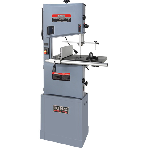 2-Speed 14" Wood Band Saw, Vertical, 120 V, 1476 SFPM/3280 SFPM Equipex
