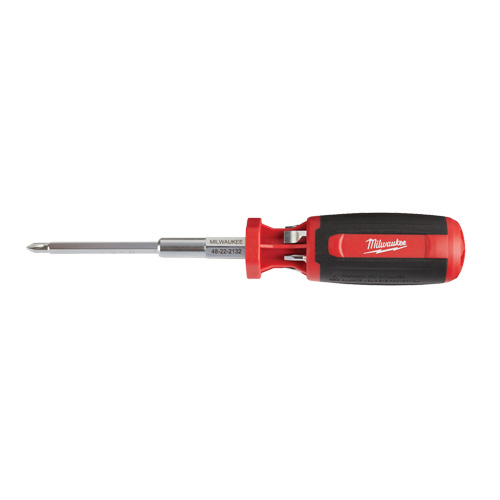 9-in-1 Square Drive Multi-Bit Driver, 9" L, Cushion Grip Handle Equipex