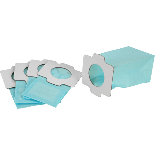 Sacs-filtre en papier pour aspirateur, 0,087 gal. us Equipex