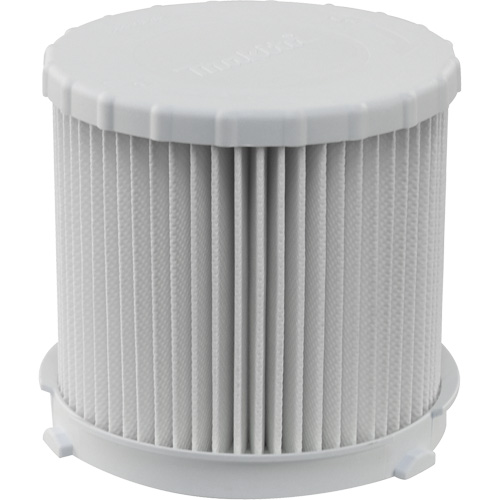 Round Wet/Dry Filter, Hepa, Fits 2 US gal. Equipex