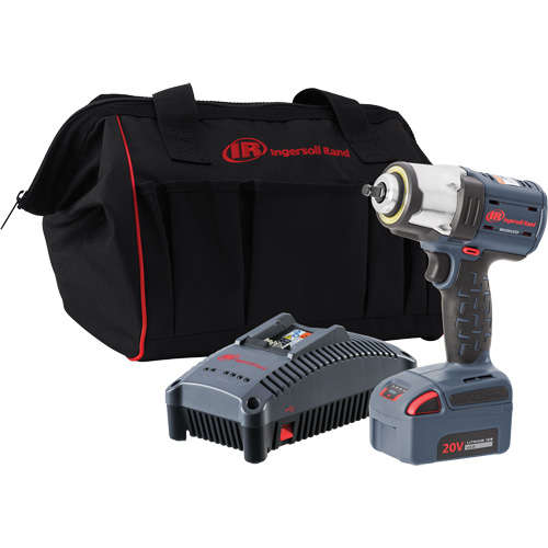 Ensemble de cl&eacute;s &agrave; chocs compactes sans fil IQv20, 20 V, Mandrin 3/8" Equipex