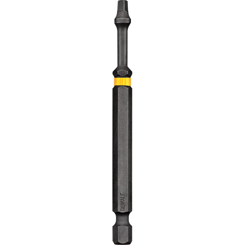 Impact Ready FlexTorq Screwdriver Bit, Square, #1 Tip, 1/4" Drive Size, 3-1/2" Length Equipex