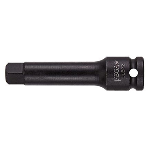 Tige de rallonge &agrave; verrouillage &agrave; broche pour douilles &agrave; choc, Chocs, Prise 1/4", 1" lo Equipex