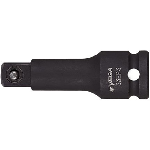 Tige de rallonge &agrave; verrouillage &agrave; broche pour douilles &agrave; choc, Chocs, Prise 1/2", 1-3/8" lo Equipex