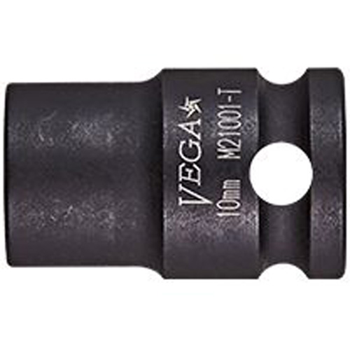 Douille &agrave; paroi mince, Chocs, 8 mm, Prise 3/8", 6 pans Equipex