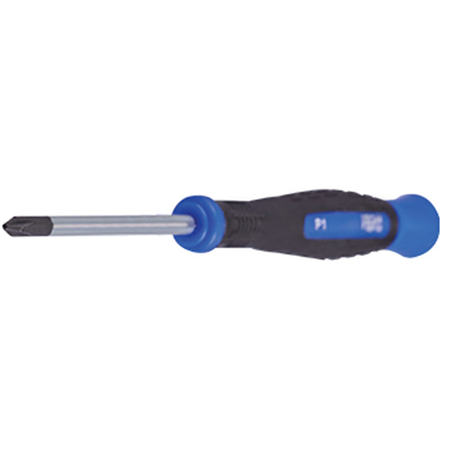 Phillips Precision Screwdriver, #00, 5" L, Cushion Grip Handle Equipex