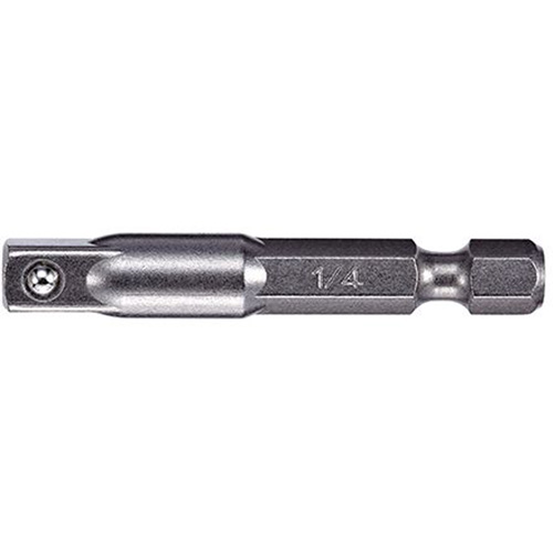 Adaptateur et rallonge, 1/4" Prise, Dimension m&acirc;le 1/4", Clavette, 6" lo Equipex
