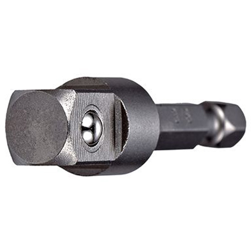 Adaptateur et rallonge, 1/4" Prise, Dimension m&acirc;le 3/8", Clavette, 6" lo Equipex