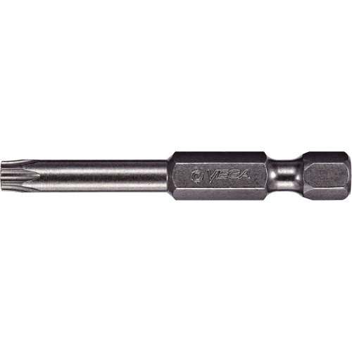 Embout pour outil &eacute;lectrique, Torx, Embout T-10, Prise 1/4", Longueur 2" Equipex