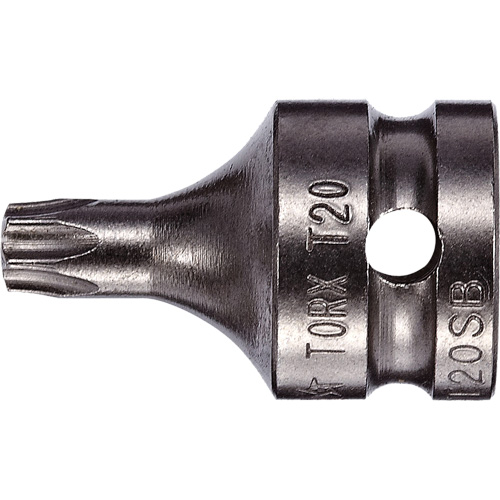 Embout &agrave; ins&eacute;rer, Torx inviolable, 8 x 3/4" lo, Prise 1/4" Equipex