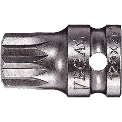 Embout &agrave; ins&eacute;rer, Triple carr&eacute;, 5 x 3/4" lo, Prise 1/4" Equipex
